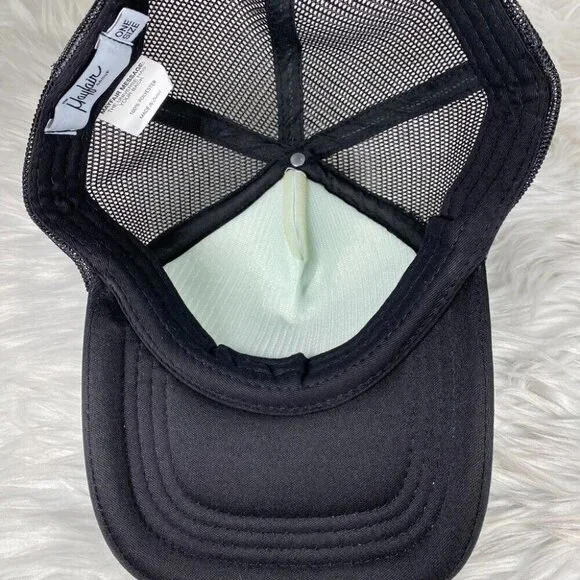 The Mayfair Group I Scream Colour 99 Cent Dreams Forever Trucker Hat Black White - Picture 6 of 10